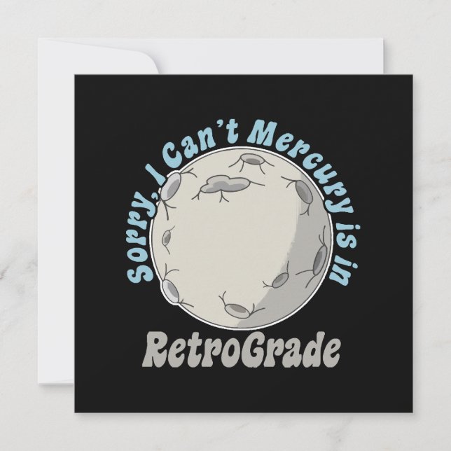 Funny Mercury Retrograde (Vorderseite)