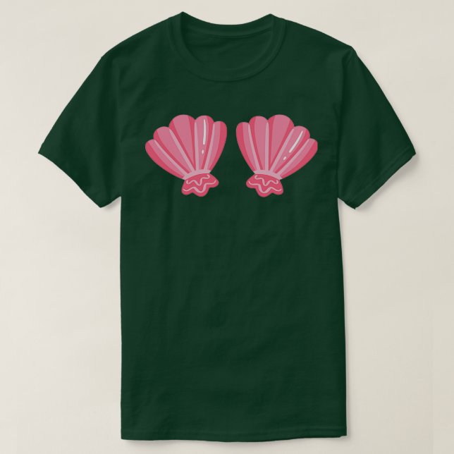 Funny Mermaid Costume T-Shirt (Design vorne)