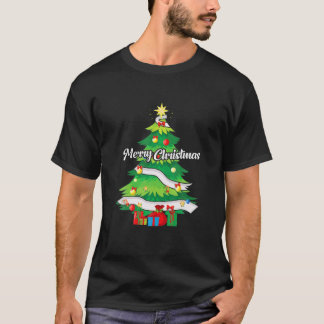 Funny Merry Christmas 2021 Tree Ornament Männer Fr T-Shirt