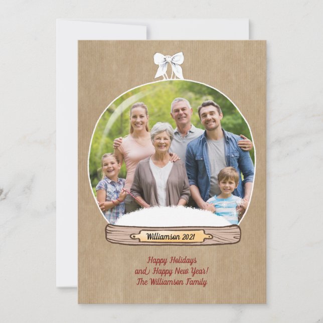 Funny Merry Christmas Family Foto