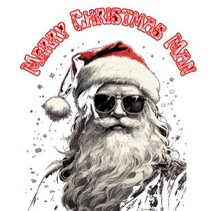 Funny Merry Christmas Party Einladung