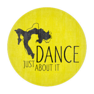 Funny Message - Just Dance about It 1 Schneidebrett
