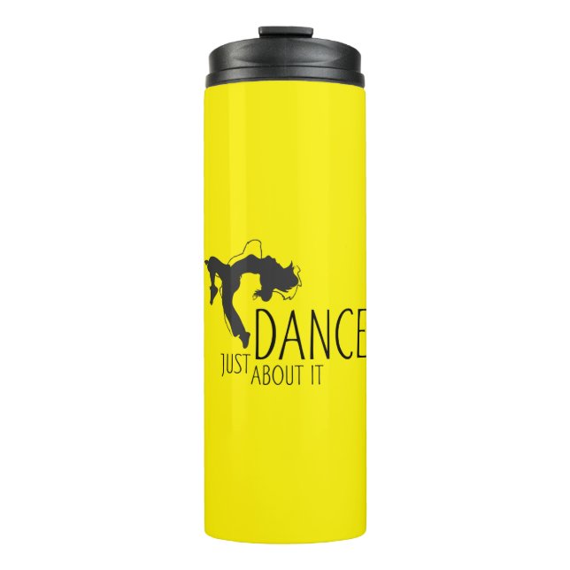 Funny Message - Just Dance about It 1 Thermosbecher (Vorderseite)