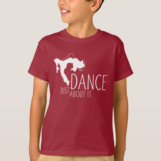 Funny Message - Just Dance About It 2 T-Shirt (Vorderseite)