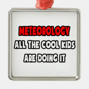 Funny Meteorologe Shirts und Geschenke Ornament Aus Metall