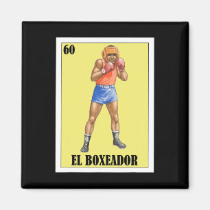 Funny Mexic Boxing Design - El Boxeador 2 Magnet