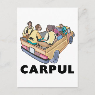 Funny Mexican Carpul Postkarte