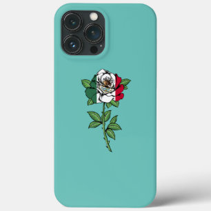 Funny Mexican Flag Rose Flower Mexico Pride Cinco Case-Mate iPhone Hülle