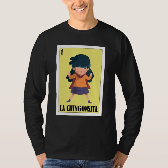 Funny Mexican for Kids - La Chingonsita T-Shirt (Vorderseite)