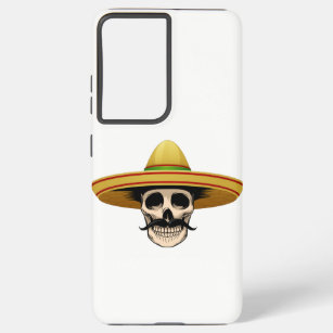 Funny Mexican Skeleton Produkt Geschenk für Zucker Samsung Galaxy Hülle