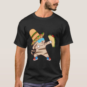 Funny Mexican Taco Cat Food Wide Brimmed Niedlich T-Shirt