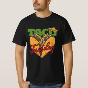 Funny Mexican Taco Lover Taco Dienstag Feinschmeck T-Shirt