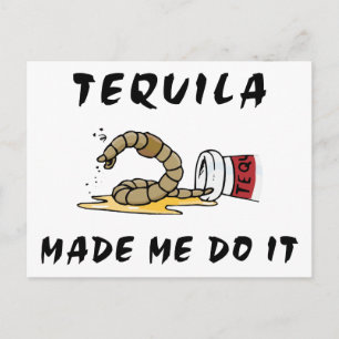 Funny Mexican Tequila Postkarte