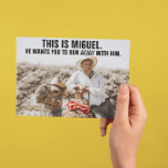 FUNNY MEXICAN TYP GIANT BIRTHDAY GREETING CARD KARTE<br><div class="desc">GEHT NICHT MIT MIGUEL! Funny Geburtstag Grußkarte. Diese Karte wird ihren Tag sicher machen!</div>