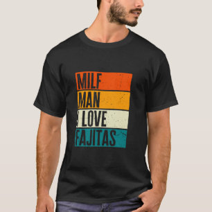 Funny Mexicano Food Cinco De Mayo Man I Liebe Faji T-Shirt