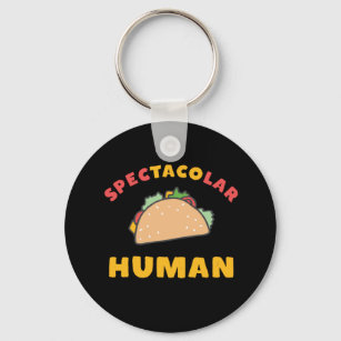 Funny mexikanischen Food Pun Taco Spektakulär Mens Schlüsselanhänger