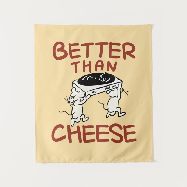 Funny Mice Tapestry Wandteppich (Vorderseite)