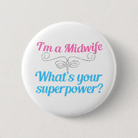 Funny Midwife Superhero