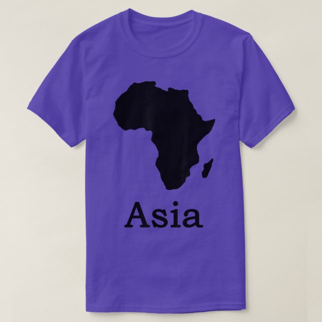 Funny Miedup Africa Asien  T-Shirt (Design vorne)