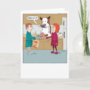 Funny Milde die Kuh glücklich Geburtstag Karte