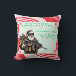 Funny Military/Christmas Santa Kissen<br><div class="desc">Versag nie</div>