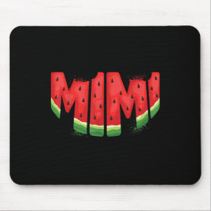 Funny Mimi Watermelon Sommerfrüchte Familie Matchi Mousepad