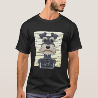 Funny Miniature Schnauzer Mama I Miniatur Schnauze T-Shirt