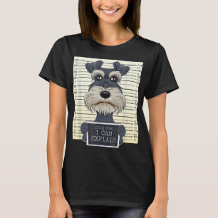 Funny Miniature Schnauzer Mama I Miniatur Schnauze T-Shirt
