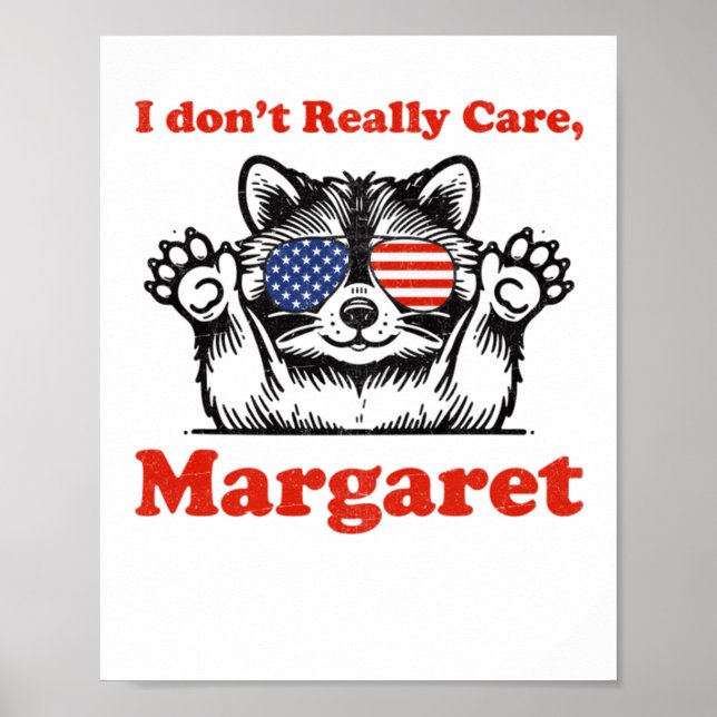 Funny Minimalistisch Meme Poster (Vorne)