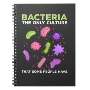 Funny Mircobiology Bacteria Culture Humor Notizblock