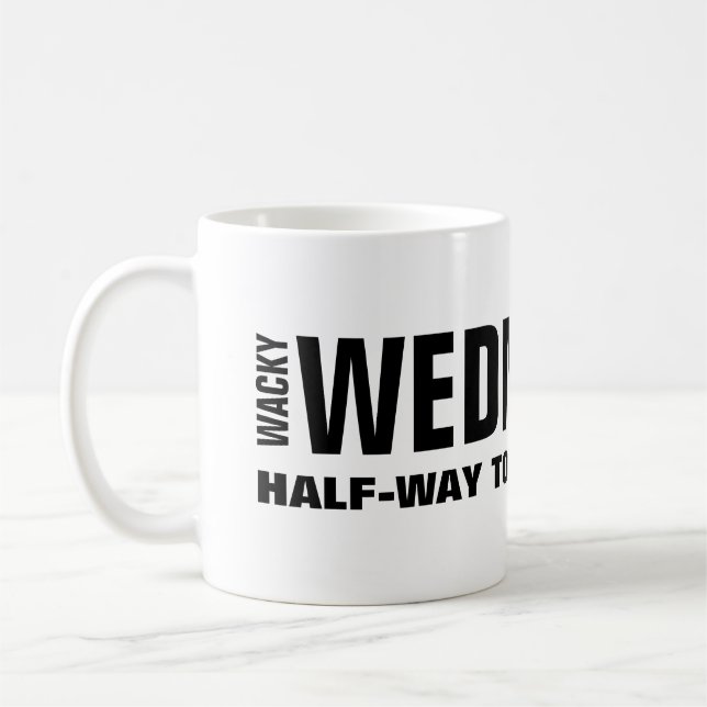 Funny Mittwoch Tasse (Links)