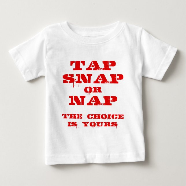Funny MMA Quote Baby T-shirt (Vorderseite)