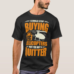 Funny Model RC Hubschrauber Chopper Pilotgeschenk T-Shirt