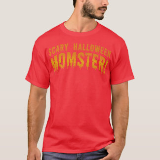Funny Mom Monster Momster Halloween Costume T-Shirt