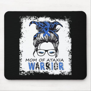 funny mom of ataxia warrior,design ataxia awarenes mousepad