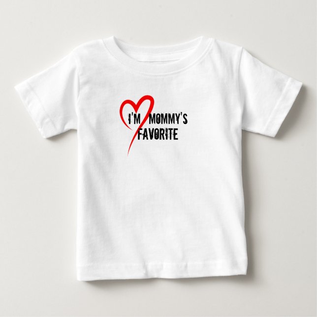 Funny Mommy's Lieblings-Kleinkind Shirt Kinder T-S (Vorderseite)