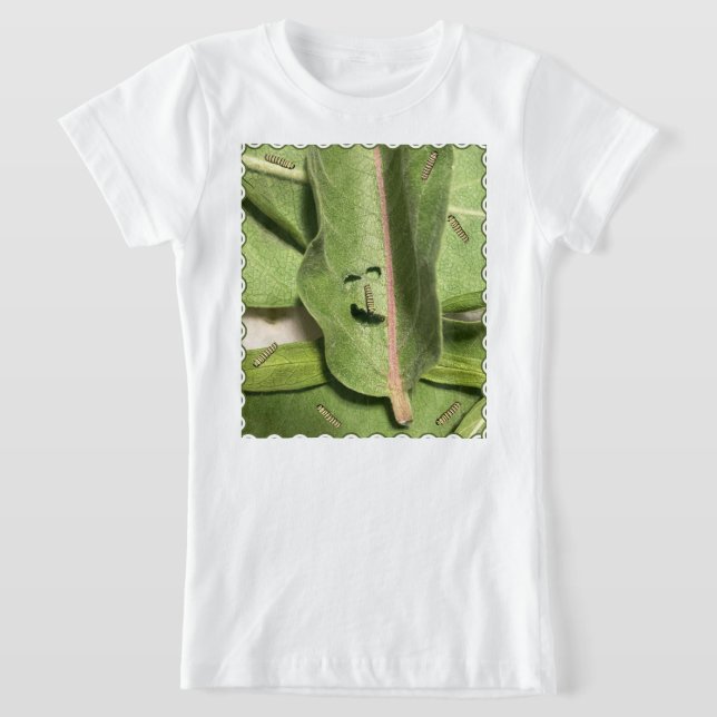 Funny Monarch Butterfly Raupe T-Shirt (Ablage )