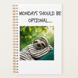 Funny Monday Journal Planer