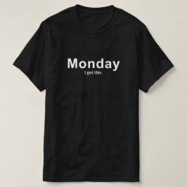 Funny Monday T - Shirt, Geschenk für den besten Fr T-Shirt
