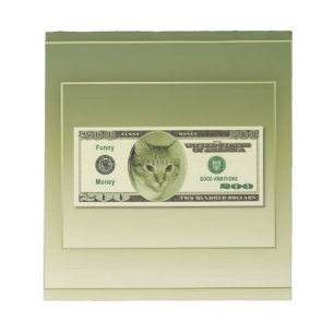 Funny Money Notizblock