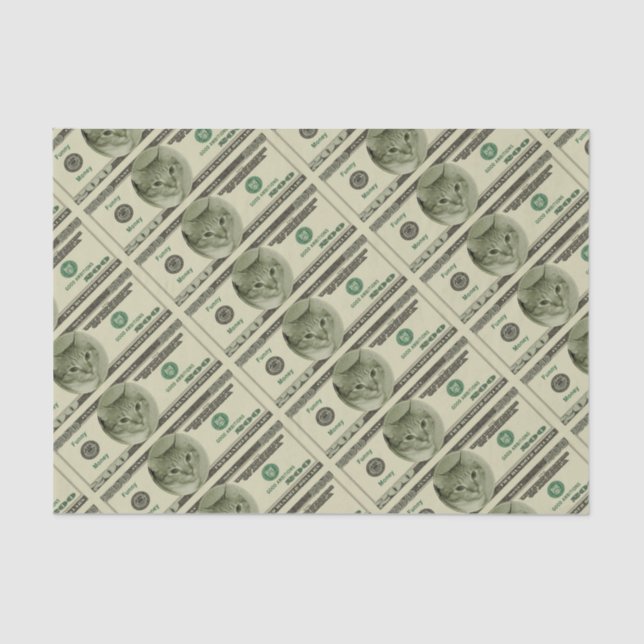Funny Money Seidenpapier (Vorderseite)
