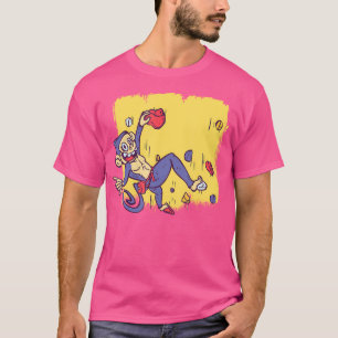 Funny Monkey Bouldering und Rock Climbing T-Shirt