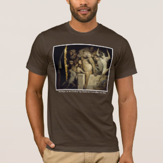 Funny Monkey Shirt: Affen als Kunstkritiker T-Shirt