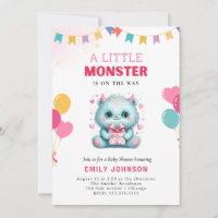 Funny Monster Baby Dusche