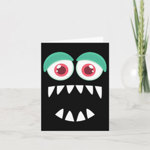 Funny Monster Costume Easy Costume Ideen Halloween Karte