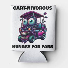 Funny Monster Golf Cart Geschenk Sport Fans Dosenkühler