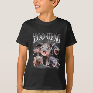 Funny Moo-deng Baby Pygmy Hippo Niedlicher Zoo für T-Shirt