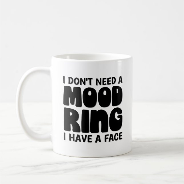 Funny Mood Ring Tasse (Links)