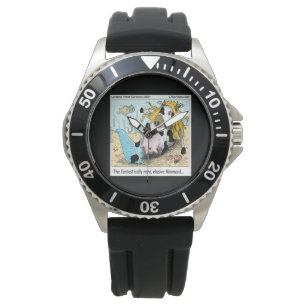 Funny Moomaid 1/2 Kuh 1/2 Meerjungfrau Watch Armbanduhr