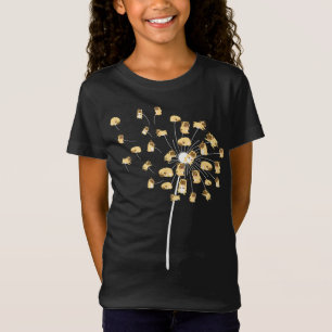 Funny Mops Geschenk für Männer Frauen Coole Blume T-Shirt